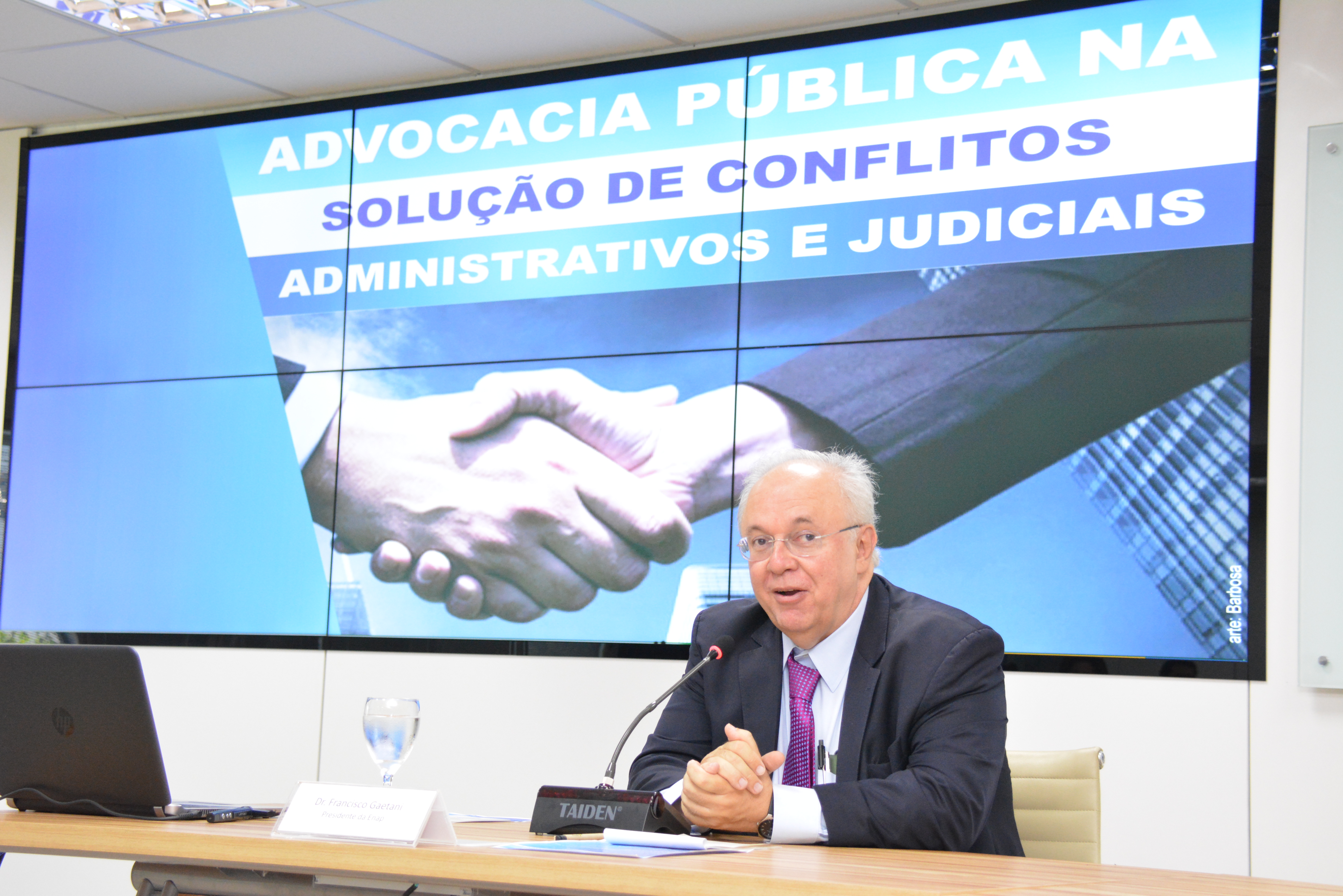 Evento na Enap discute a temática da Advocacia Pública na solução de conflitos administrativos e judiciais