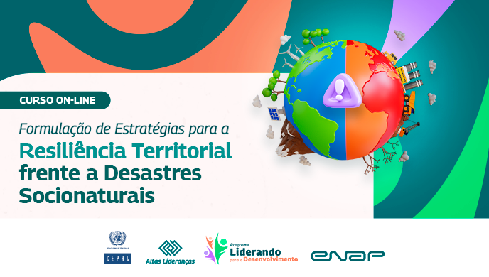 Enap prorroga inscrições em curso para formulação de estratégias de resiliência territorial