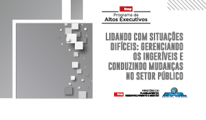 Enap realizará curso sobre gestão de conflitos e condução de mudanças no setor público