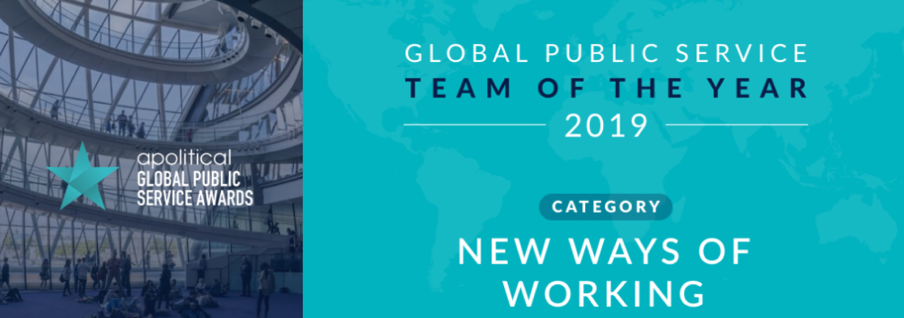 Enap é finalista do Global Public Service - Team of the year 2019