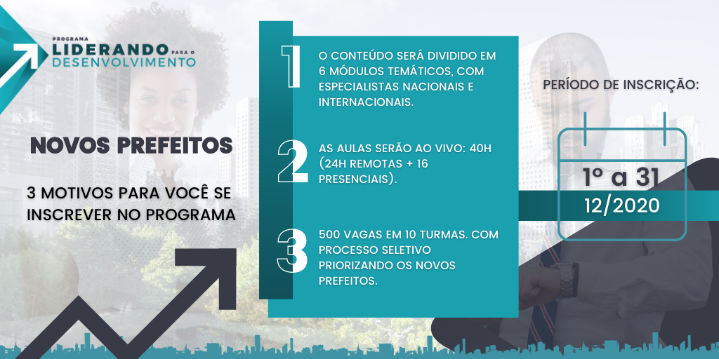 Enap oferta formação inédita e gratuita para novos prefeitos eleitos 