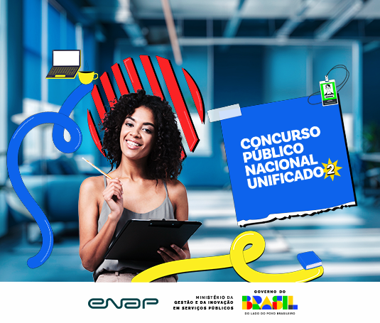 Concurso Nacional Unificado: resultados das provas objetivas estão disponíveis