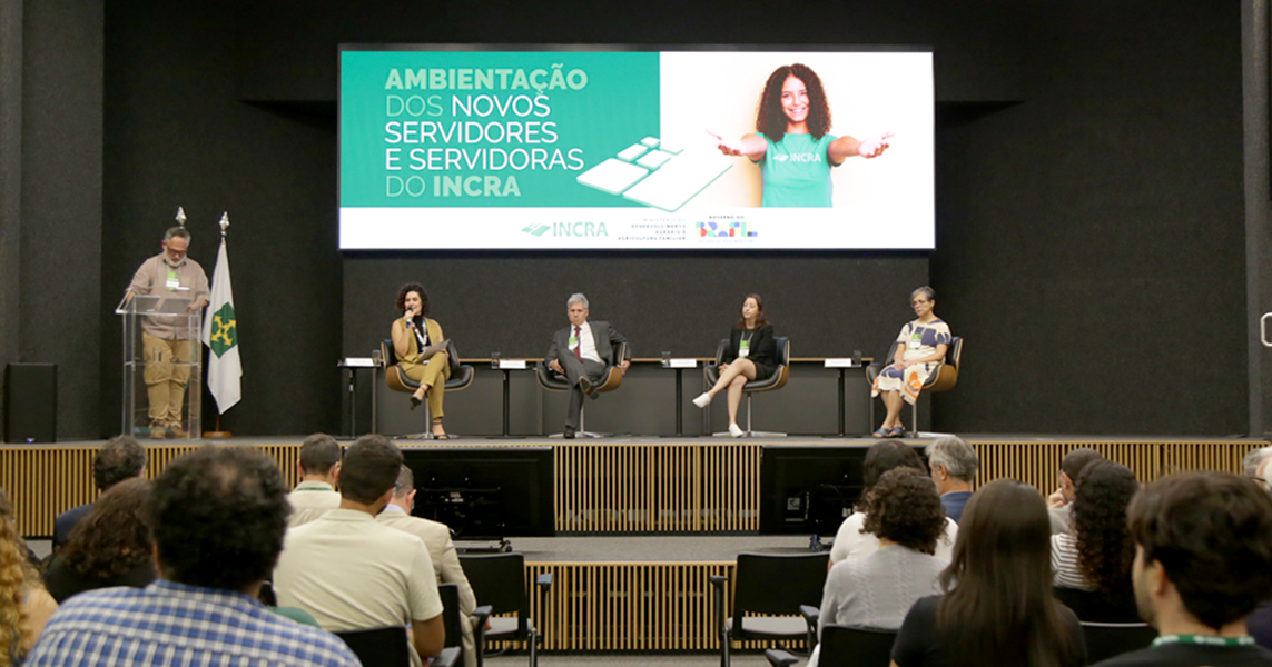 Enap destaca desenvolvimento das capacidades estatais em recepção aos novos servidores e servidoras do Incra
