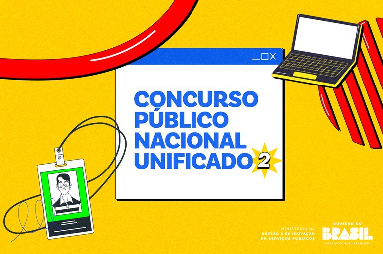 Representantes do governo federal e das forças de segurança acompanham aplicação das provas do CPNU 2