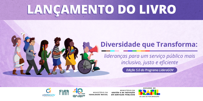 Participantes do LideraGOV 5.0 lançam livro “Diversidade que Transforma”