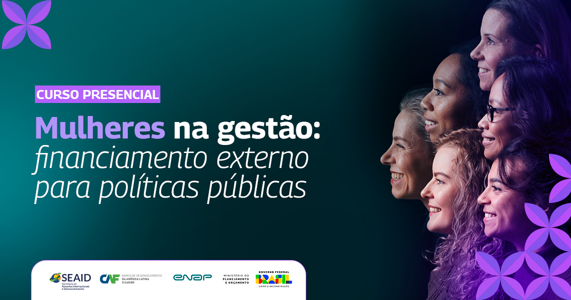 As aulas serão realizadas entre os dias 26 e 28 de agosto deste ano, presencialmente na sede da Enap, em Brasília (DF)